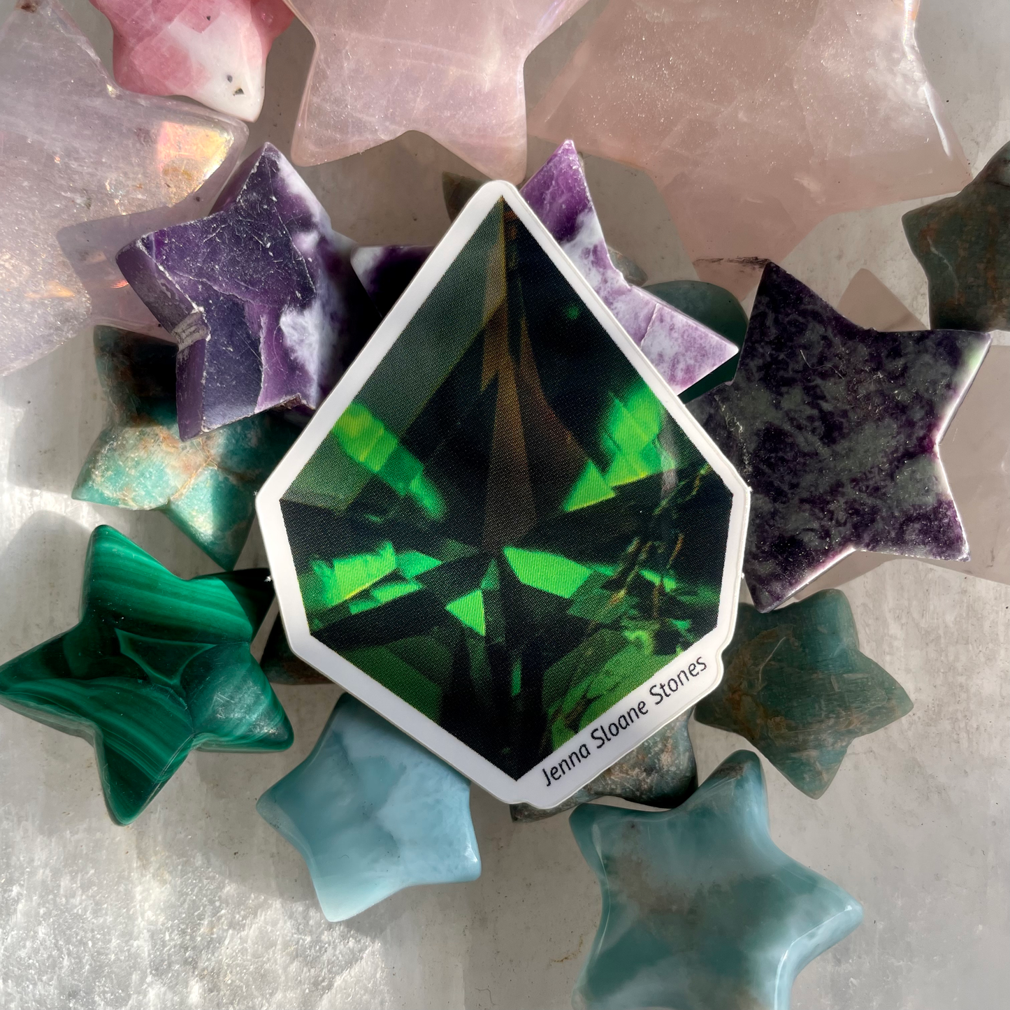 Chrome tourmaline sticker image 0