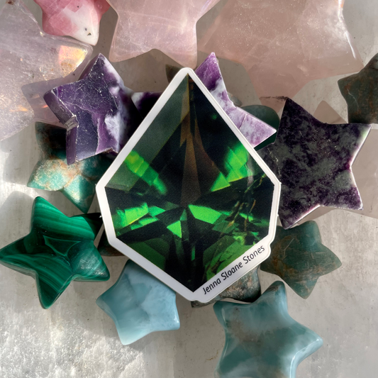 Chrome tourmaline sticker image 0