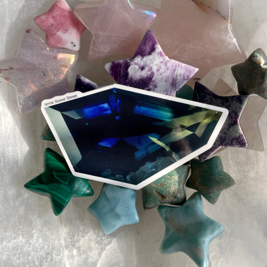 Parti Sapphire Sticker image 0