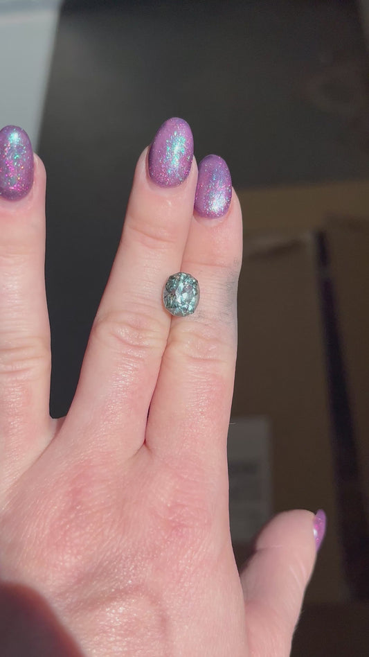 3.93ct Montana Sapphire